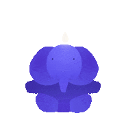 Meditation Sit Sticker by Kokkiri