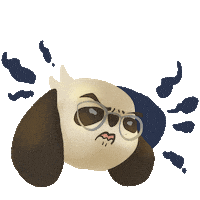Angry Meerkat Sticker