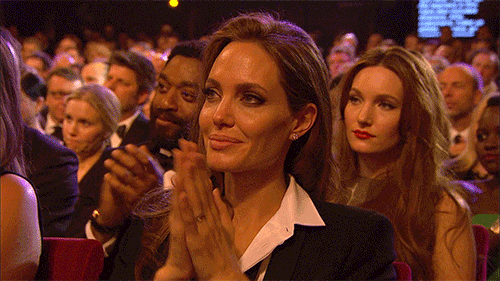 Happy Angelina Jolie GIF by BAFTA