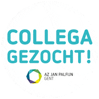 azjpgent vacature collega gezocht azjpgent jan palfijn gent Sticker