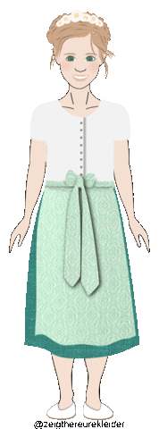 Dirndl Sticker by zeigthereurekleider