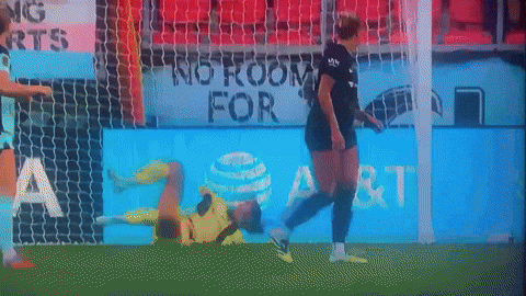 Savage0ffTheTopRope walk off gotham fc jaelin howell GIF