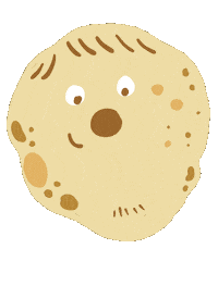 Face Roti Sticker