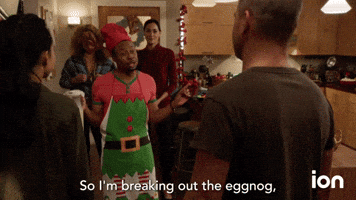 Breaking Out The Egg Nog