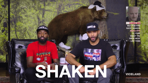 scared GIF by Desus & Mero