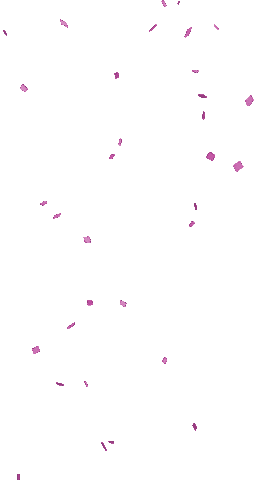 Pink Confetti Sticker