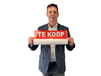 Makelaar Sticker by Van Hassel Makelaars