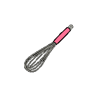 Whisk Bakken Sticker by Bij Roos op de Thee