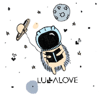Hedgehog Sticker by Lullalove