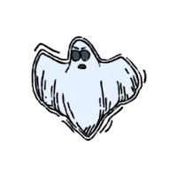 Halloween Ghost Sticker