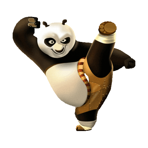Kung Fu Panda Sticker by imoji