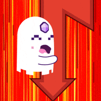 Going Down Falling GIF by aavegotchi