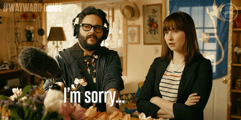 Im Sorry What GIF by Tin Can Bros