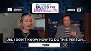 American Horror Story Impressions GIF by The Tonight Show Starring Jimmy Fallon