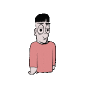 Hand Drawn Wtf Sticker