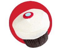 SprinklesCupcakes food cupcake sprinkles redvelvet Sticker
