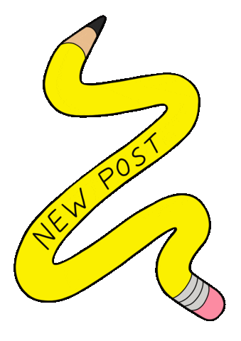 New Post Pencil Sticker