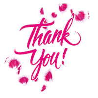 Thanks Gracias Sticker by Pink Kisses