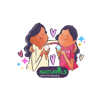 Coconut Icecreamlover Sticker by Naturals Ice cream