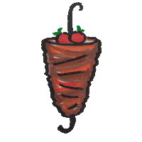 Food Lebanon Sticker
