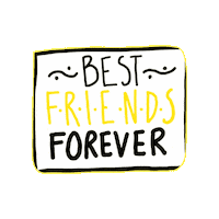 intrepidas bff est friends forever Sticker
