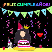ChicaPAS hbd feliz cumpleanos chica pas GIF