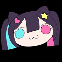 YuriNori hammer bonk yurinori nori original character GIF