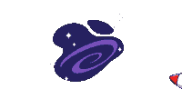 Space Radio Sticker by Cosmoradio