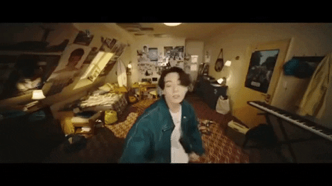 memesdeepholes giphygifmaker bts dynamite GIF