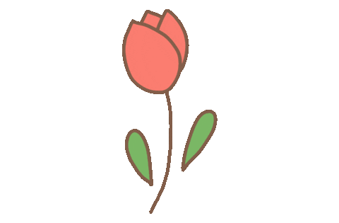 Illustration 花 Sticker