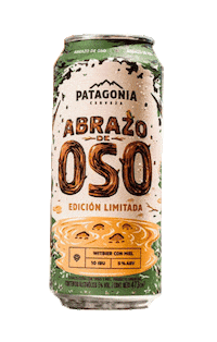 Beer Hug Sticker by Cerveza Patagonia