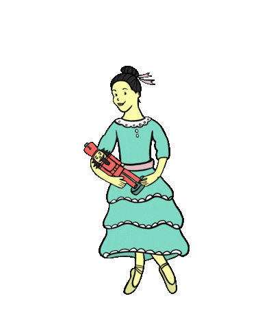 Ballet Ballerina Sticker