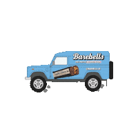 On The Road Truck Sticker by Barebells Functional Foods