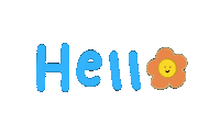 Happy Flower Sticker