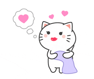 Cat Cinta GIF by Kiki