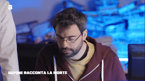 Serio GIF by Tv8it
