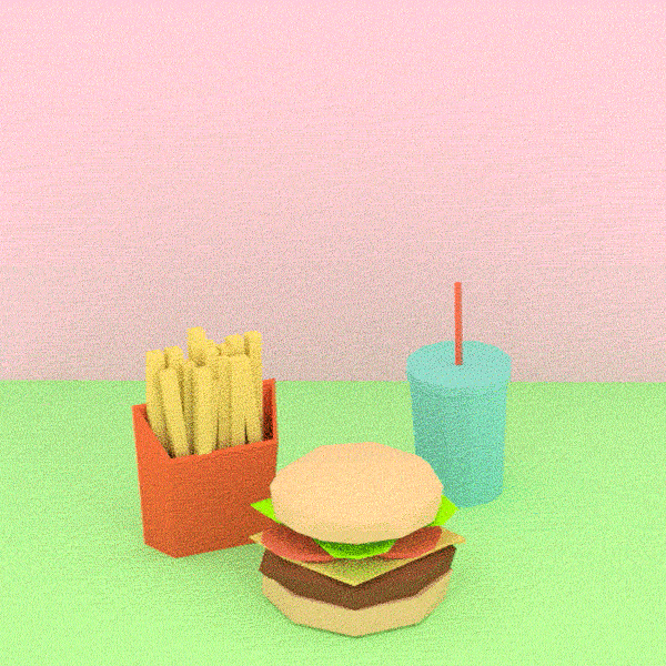 Food Burger GIF by Julian Glander
