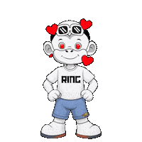 Ringing Sticker by Zhot Shop