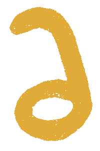Line Letter Sticker