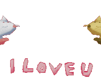 I Love You Kiss Sticker