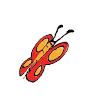 Bonita Mariposa Sticker by Loto Honduras