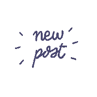 New Post Sticker