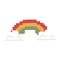 Rainbow Sticker by lalasweet