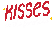 Friends Kiss Sticker