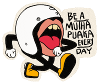 Bamped Sticker by Mutha Puaka