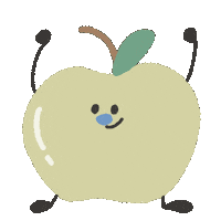 Apple Fruit Sticker