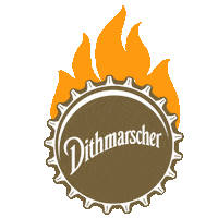 German Fire Sticker by dithmarscher_brauerei