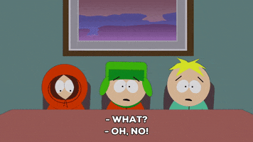 kyle broflovski shock GIF by South Park 