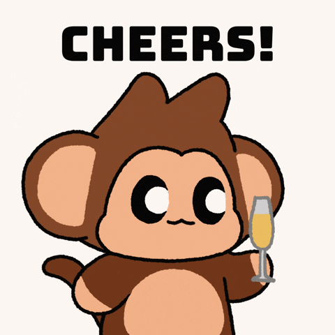 Party Celebrate GIF by Chimpers