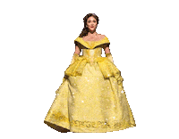 Beauty And The Beast Princess Sticker by OCUNYC